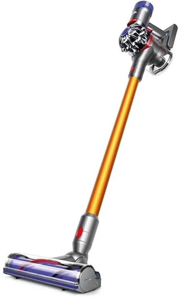 Вертикальный беспроводной пылесос Dyson V8 Absolute SV25 (Yellow / Nickel)