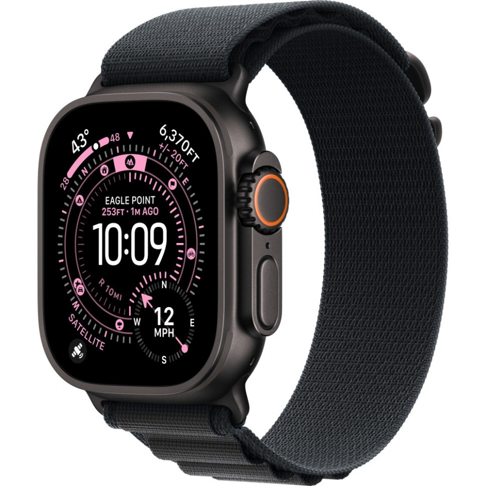 Умные часы Apple Watch Ultra 3 49 мм Black Titanium Alpine Loop Черный