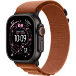 Умные часы Apple Watch Ultra 3 49 мм Black Titanium Alpine Loop Терракотовый