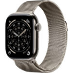 Умные часы Apple Watch Series 11 42 мм Titanium Milanese Loop Титановый