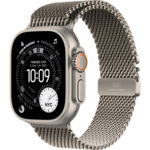 Умные часы Apple Watch Ultra 3 49 мм Natural Titanium Milanese Loop Титановый