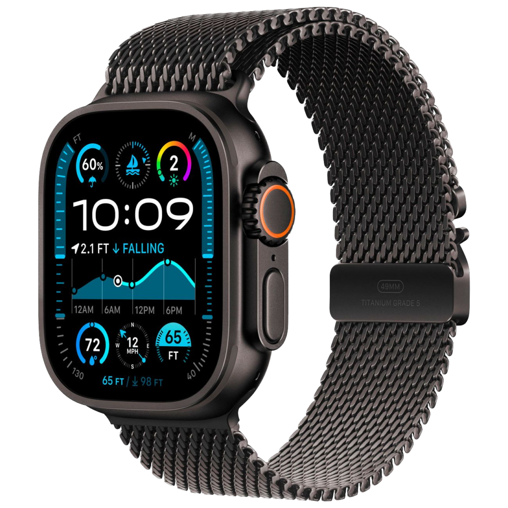 Умные часы Apple Watch Ultra 2 49 мм Black Titanium Milanese Loop Black