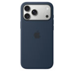 Чехол Silicone Case MagSafe для iPhone 17 Pro Темная ночь
