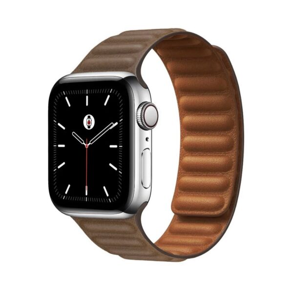 Ремешок кожаный Leather Link для Apple Watch 38 / 40 / 41 mm Коричневый