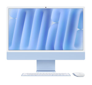Моноблок Apple iMac 24 (2024) M4 16/256 ГБ Синий (MWV13) 10C CPU / 10C GPU