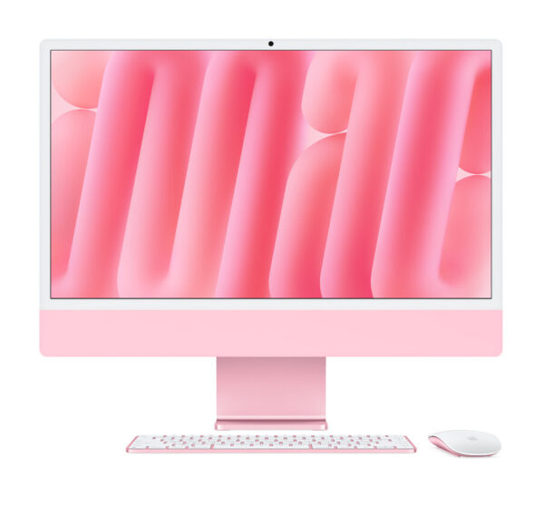 Моноблок Apple iMac 24 (2024) M4 16/256 ГБ Розовый (MWUG3) 8C CPU / 8C GPU