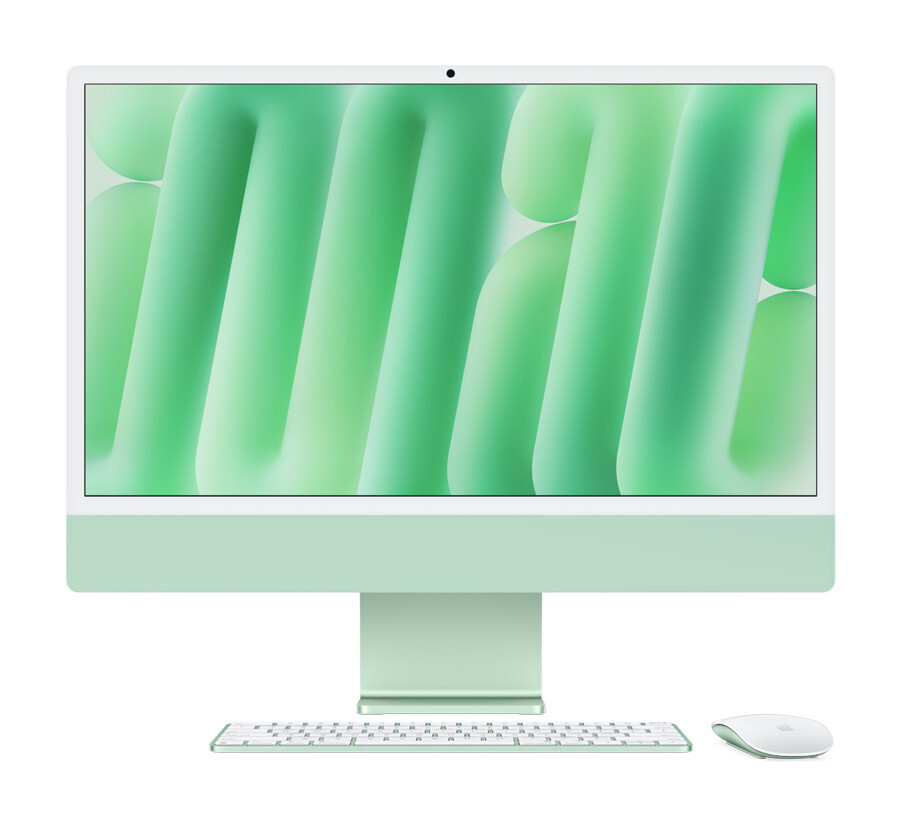 Моноблок Apple iMac 24 (2024) M4 16/256 ГБ Зеленый (MWUY3) 10C CPU / 10C GPU Моноблок Apple iMac 24 (2024) M4 16/256 ГБ Зеленый (MWUY3) 10C CPU / 10C GPU