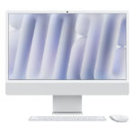 Моноблок Apple iMac 24 (2024) M4 16/256 ГБ Серебристый (MWUU3) 10C CPU / 10C GPU