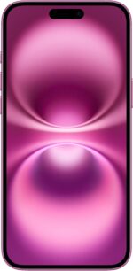 Смартфон Apple iPhone 16 256 ГБ Розовый (nano SIM+eSIM)