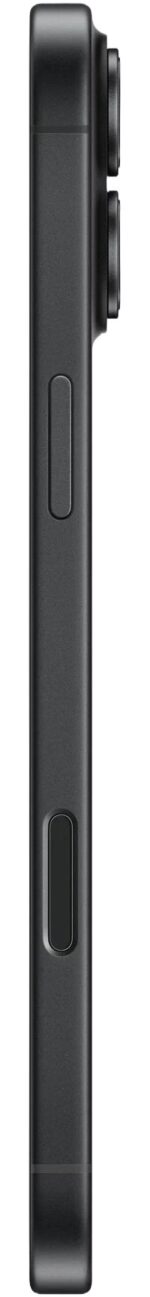 Смартфон Apple iPhone 16 256 ГБ Черный (nano SIM+eSIM)