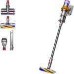 Вертикальный беспроводной пылесос Dyson V12 Detect slim Absolute SV46 (Yellow / Nickel)
