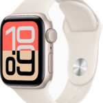 Умные часы Apple Watch SE 3 44 мм Aluminum Сияющая Звезда Sport Band Сияющая звезда