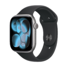 Умные часы Apple Watch Series 11 42 мм Aluminum Серый Космос Sport Band Черный